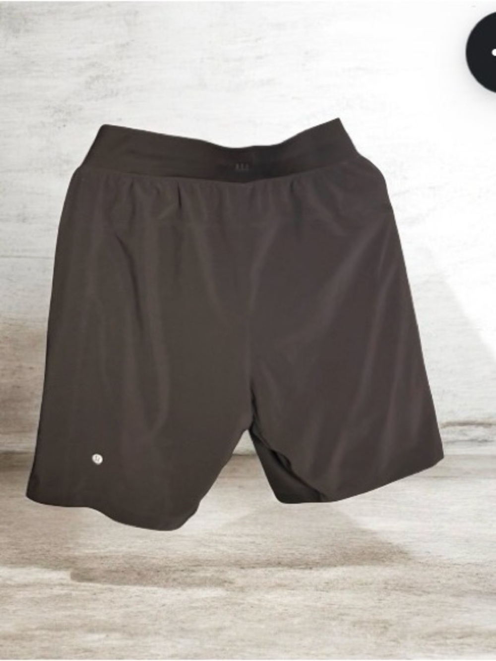 Lululemon Men's Black Athletic Shorts perfect for all athletic activities SZ M